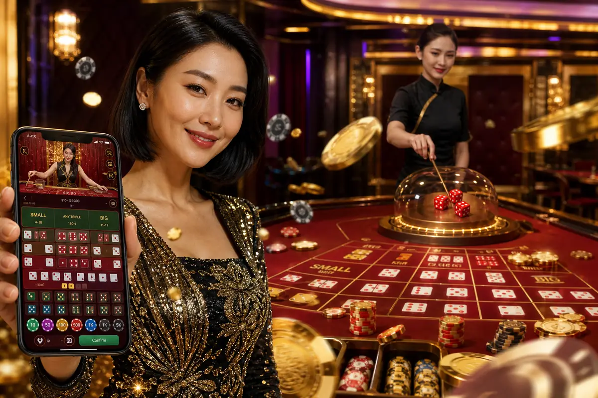 cuci100 Dragon Tiger meja permainan langsung