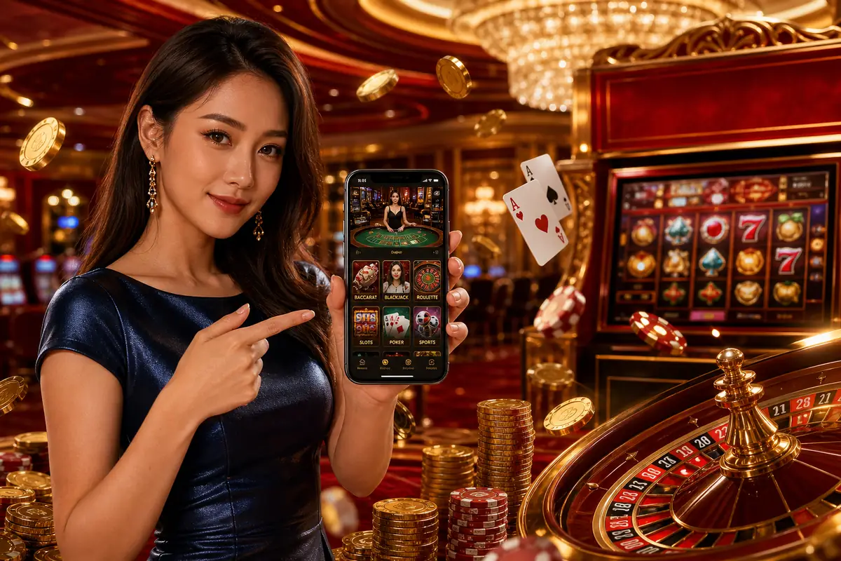 cuci100 Casino meja live baccarat dealer